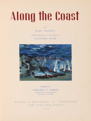 [Экстер А., мастер книжной иллюстрации]. Колмонт М. Побережье. New York: Harper & Bros, 1939.